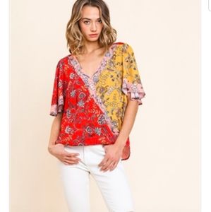 Floral blouse
